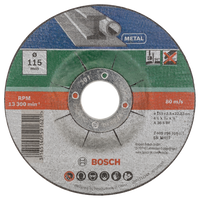 Bosch Accessoires 5-delige doorslijpschijvenset gebogen voor metaal | 115 X 2,5 mm - 2609256332 - thumbnail