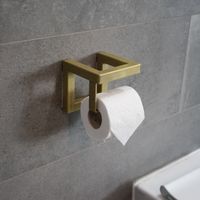 Toiletrolhouder BWS Demir 12x12x12 cm Goud - thumbnail