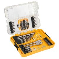 DEWALT 56-delige HSS-G metaal schroef-/boorset boor- en bitset Tough case