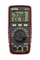 Testboy 317 True RMS multimeter (meet RMS-waarde, slimme multimeter voor elektrische installatie, meting van temperatuur, weerstand, frequenties tot 10 MHz, capaciteiten tot 60 mF)