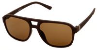 Kost zonnebril 21 051 unisex rechthoekig bruin