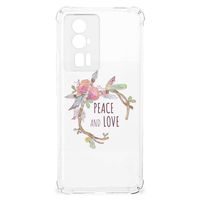 Xiaomi Poco F5 Pro Stevig Bumper Hoesje Boho Text