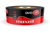 Maxell DVD-R 4,7 GB 16x in krimp, 50 stuks