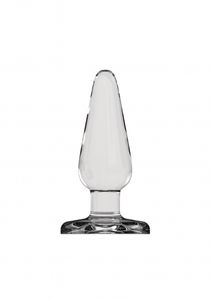 Butt Plug - Basic - 3 Inch - Glass