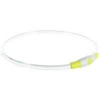 TRIXIE HALSBAND USB FLASH LIGHT LICHTGEVEND OPLAADBAAR GROEN 65X0,8 CM - thumbnail