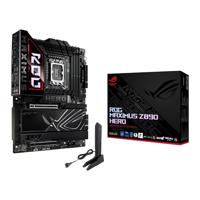 ASUS Intel ROG Maximus Z890 Hero ATX-moederbord, 22+1+2+2 vermogensfasen, DDR5-slots, PCIe 5.0 met volledige ondersteuning voor next-gen GPU's, zes M.2-slots, WiFi 7, AI-overklokken, PCIe-sleuf