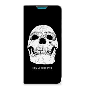 Mobiel BookCase Samsung Galaxy A73 Skull Eyes