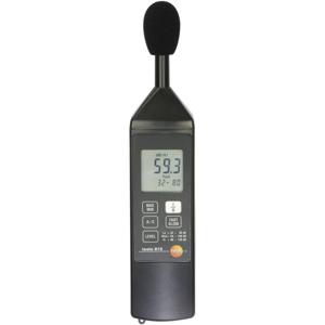 testo 815 Decibelmeter 32 - 130 dB 31.5 Hz - 8000 Hz