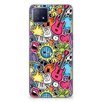 OPPO A53 5G | OPPO A73 5G Silicone Back Cover Punk Rock - thumbnail