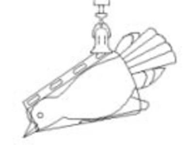 Kern 281-891 Weegkegel voor vogels voor veerweegschalen (50 - 500 g)