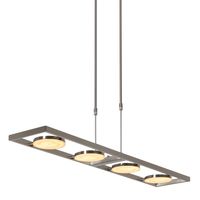 Steinhauer Hanglamp Soleil 4 lichts L 120 cm mat chroom - thumbnail