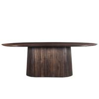 Livingfurn - Eetkamertafel Salvator Walnut 200cm - thumbnail