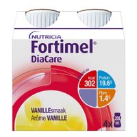 Fortimel Diacare Vanillesmaak 4x200ml