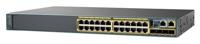 Catalyst 2960X-24PD-L - Switch - Beheerd - 24 x 101001000 (PoE+) + 2 x 10 Gigabit SFP+ - desktop, rack-uitvoering - PoE+ (370 W)