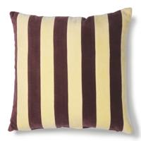 HKliving Kussen Velvet Gestreept