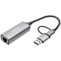 Digitus DN-3028 Netwerkadapter 2.5 GBit/s USB, USB 3.0, USB 3.1 Gen 1, USB 3.2 Gen 1, USB 3.2 Gen 1 (USB 3.0), USB-A - thumbnail