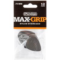 Dunlop 449P073 Max-Grip Nylon Standard Pick 0.73 mm plectrum set 12 stuks