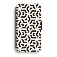 Crazy pattern: iPhone XR Flip Hoesje