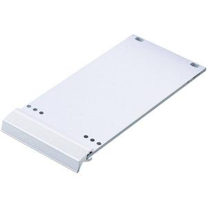 Fischer Elektronik 10132093 Frontplaat Aluminium Zilver (mat, geëloxeerd) 1 stuk(s)