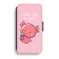 Love You A Lotl: iPhone XR Flip Hoesje - thumbnail