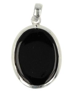 Zilveren Hanger Onyx - 45 mm - 925 Sterling