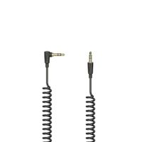 Hama Spiraalkabel Flexi-Slim 3,5-mm-jack-st. 90°- Stekker Stereo 1,5 M - thumbnail