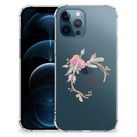 iPhone 12 | 12 Pro Stevig Bumper Hoesje Boho Text