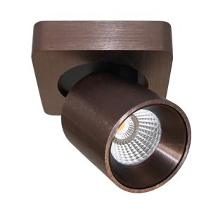 Artdelight Led opbouwspot Laguna brons bruin PL LAGUNA1 BG