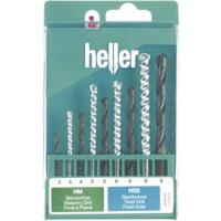 Heller Tools 17742 9 Universeel boor assortiment 9-delig