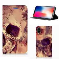 Mobiel BookCase Apple iPhone X | Xs Skullhead - thumbnail