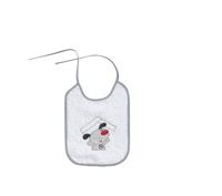 Interbaby slabbetje Hond junior 25 x 20 cm katoen