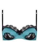 Kiki de Montparnasse soutien-gorge à empiècements en dentelle - Bleu