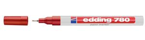 Edding 780 permanente marker Fijne punt Rood