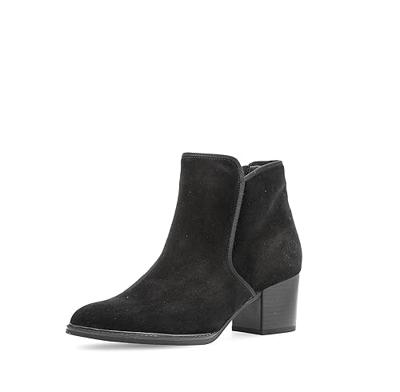 Gabor DAMES Enkellaarzen, Vrouwen Enkellaarsjes,laarzen,halve laarzen,bootie,enkelhoog,rits,Zwart (schwarz) / 87,39 EU / 6 UK