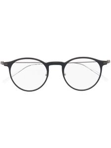 Montblanc lunettes de vue MB0099O à monture ronde - Noir