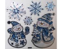 Peha stickers sneeuwpoppen 28,5 x 40 cm