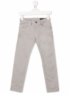 Diesel Kids jean skinny à taille basse - Gris