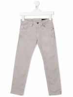 Diesel Kids jean skinny à taille basse - Gris - thumbnail