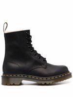 Dr. Martens bottines 1460 Serena à doublure texturée - Noir