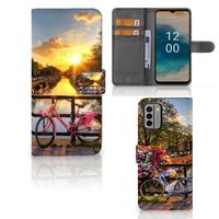 Nokia G22 Flip Cover Amsterdamse Grachten - thumbnail