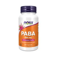 PABA 500mg Now Foods 100caps - thumbnail