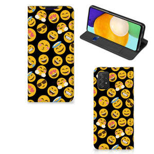 Samsung Galaxy A03s Hoesje met Magneet Emoji