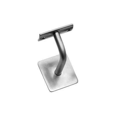 Intersteel Leuninghouder gebogen vierkant hol zadel - RVS Intersteel Leuninghouder gebogen vierkant hol zadel - RVS