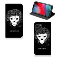 Mobiel BookCase Apple iPhone 11 Pro Skull Hair