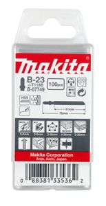 Makita Accessoires Decoupeerzaagblad B23 - T118B | 100 stuks - B-07749