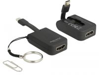 Delock 63942 USB Type-C-adapter naar HDMI (DP Alt Mode) 4K 30 Hz - sleutelhanger - thumbnail