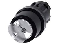 Siemens 3SU1000-4BF21-0AA0 Sleutelschakelaar 1 x 90 ° IP66, IP67, IP69/IP69K 1 stuk(s)