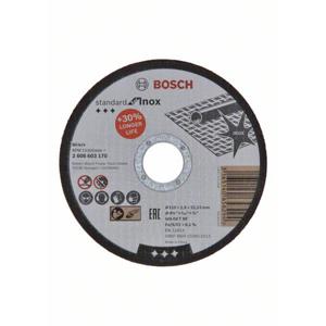 Bosch Accessories 2608603170 2608603170 Doorslijpschijf recht 115 mm 1 stuk(s) Staal