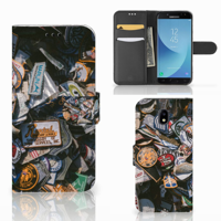Samsung Galaxy J5 2017 Telefoonhoesje met foto Badges