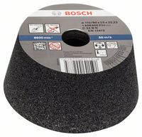 Bosch Accessoires Schuurkom, conisch - steen/beton 90 mm, 110 mm, 55 mm, 24 1st - 1608600239